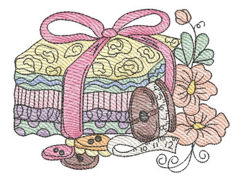 Fabric Stack Sewing Notion - Machine Embroidery