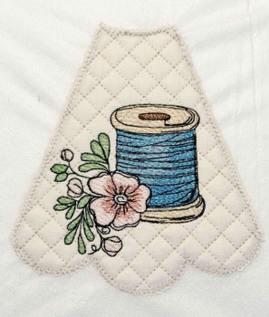 6x10 Hoop Sewing Notions Circular Placemat - Fits a 6x10" Hoop - Embroidery Designs & Patterns