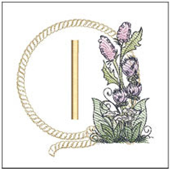 Lasso ABCs - I - Fits a 5x7" Hoop, Machine Embroidery Pattern