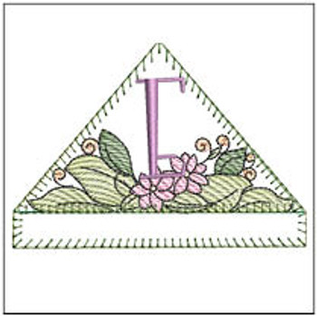 Daisy Corner Bookmark -E- Fits a 4x4" Hoop, Machine Embroidery Pattern,