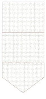 Blank Wall Art Banner - Fits a 5x7", 6x10" and 8x12 Hoop - Embroidery Designs