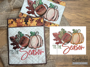 "Tis The Season Fall Football - Bundle - Embroidery Designs