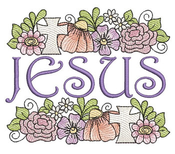 Jesus - Embroidery Designs & Patterns