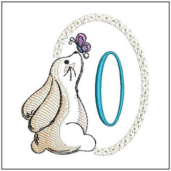 Bunny ABCs - O- Embroidery Designs & Patterns