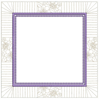 BOM Quilt Block BLANK- Embroidery Designs & Patterns