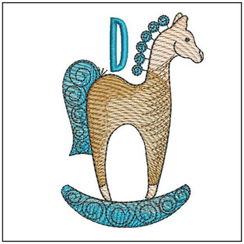 Hobby Horse ABCs - D- Embroidery Designs & Patterns