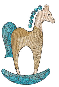Hobby Horse - Instant Downloadable Machine Embroidery