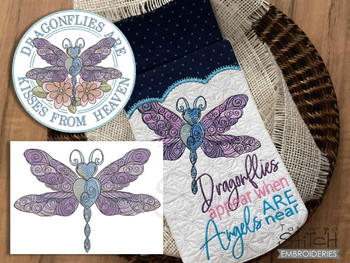 Dragonfly  - Embroidery Designs