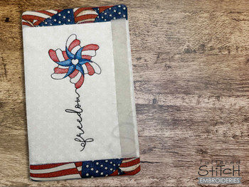 Patriotic Pinwheel Bundle  - Embroidery Designs