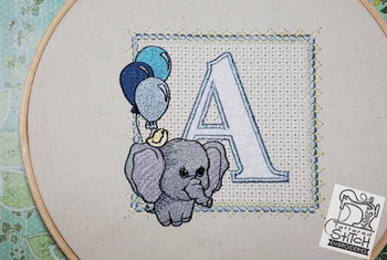 Ellie Font Applique ABCs Bundle - Embroidery Designs