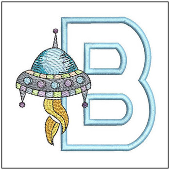 UFO Applique ABCs Bundle - Embroidery Designs