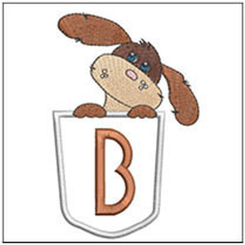 Puppy Luv Applique ABCs Bundle - Embroidery Designs