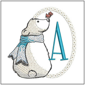 Polar Bear ABCs Bundle - Embroidery Designs