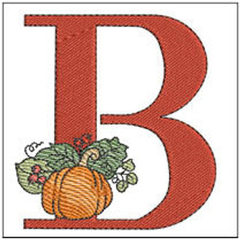 Vine Pumpkin ABCs Bundle - Embroidery Designs