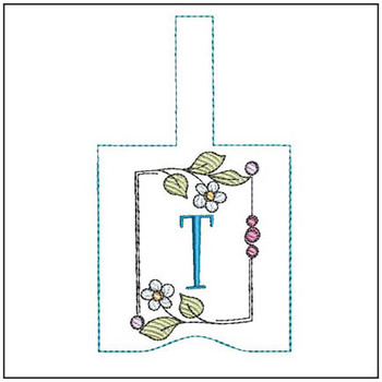 Hand Sanitizer ABCs - T - Embroidery Designs