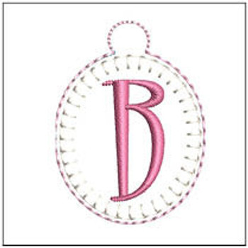 Oval ABCs Charm Bundle - Embroidery Designs Oval ABCs Charm Bundle - Embroidery Designs