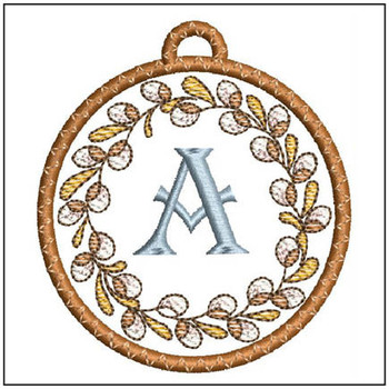 Pussy Willow Ornament ABCs - Embroidery Designs