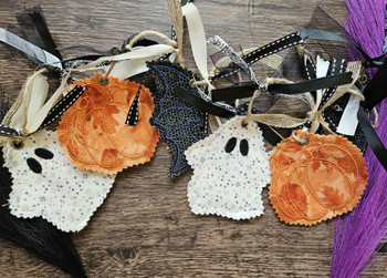 Pumpkin Garland  -  Embroidery Designs