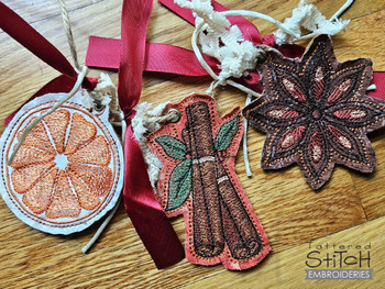 Cinnamon Garland-  Embroidery Designs