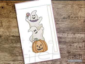 Halloween Trio Fridge Handle Wrap - Machine Embroidery Designs