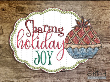 Sharing Holiday Joy  - Embroidery Designs