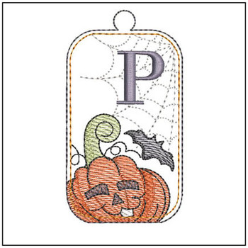 Halloween Tag ABCs - P - Embroidery Designs Halloween Tag ABCs - P - Embroidery Designs