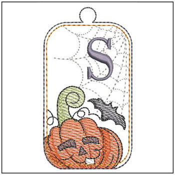Halloween Tag ABCs - S - Embroidery Designs Halloween Tag ABCs - S - Embroidery Designs