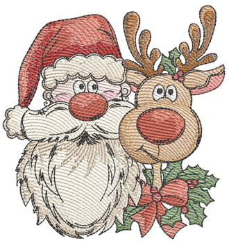 Santas Pal - Embroidery Designs