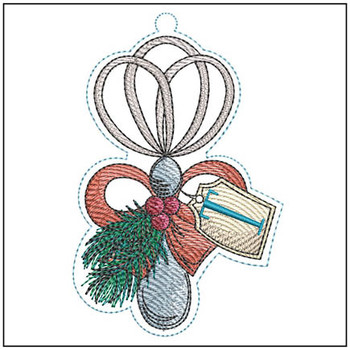 Whisk Ornament ABCs - T - Embroidery Designs