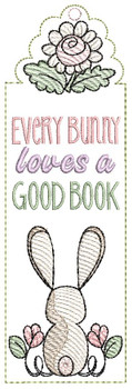 Every Bunny Bookmark - Embroidery Designs