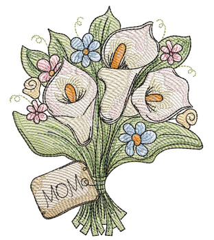Bouquet - Embroidery Designs
