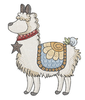 Americana Alpaca - Embroidery Designs