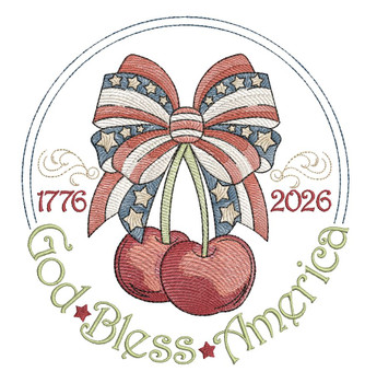 God Bless America - Embroidery Designs