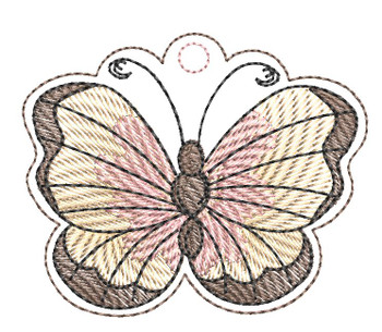 Butterfly Charm - Embroidery Designs