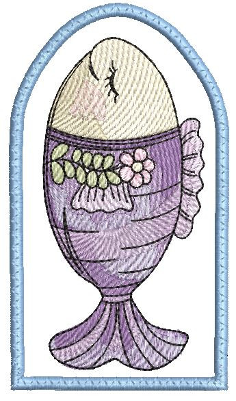Fish 3 Pot Handle Sleeve - Machine Embroidery Designs