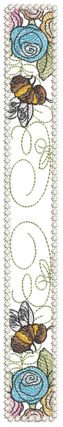 Bee Wrist Lanyard - Fits a 6x10, 8x14" Hoop - Machine Embroidery Designs