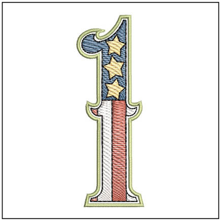  Patriotic ABCs - 1 - Embroidery Designs