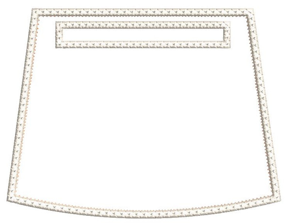 Blank Towel Topper - 2 - Embroidery Designs