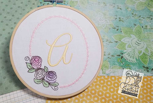 Rosabella Font ABCs - S - Embroidery Designs