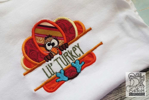 Lil Turkey - Embroidery Designs & Patterns