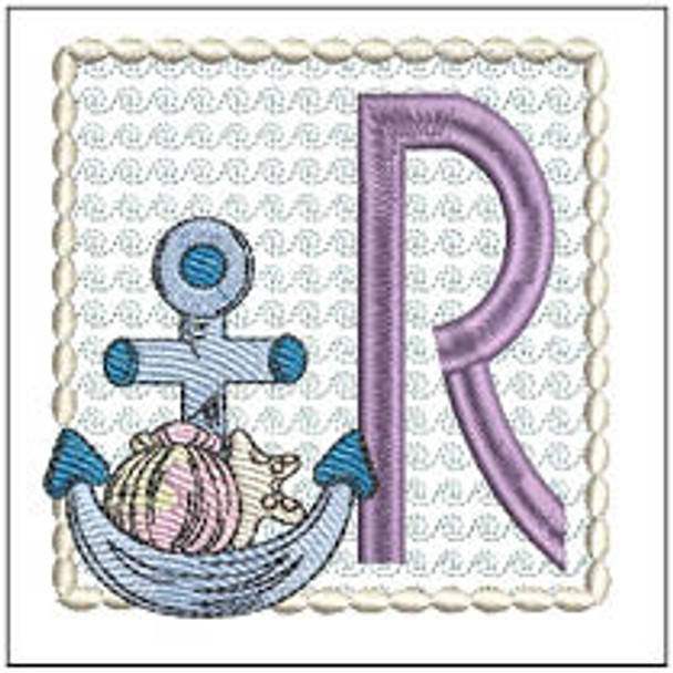Sea Anchor ABCs - R - Embroidery Designs