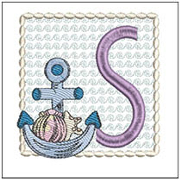 Sea Anchor ABCs - S - Embroidery Designs & Patterns