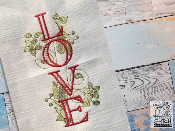 Love with Mistletoe - Embroidery Designs & Patterns