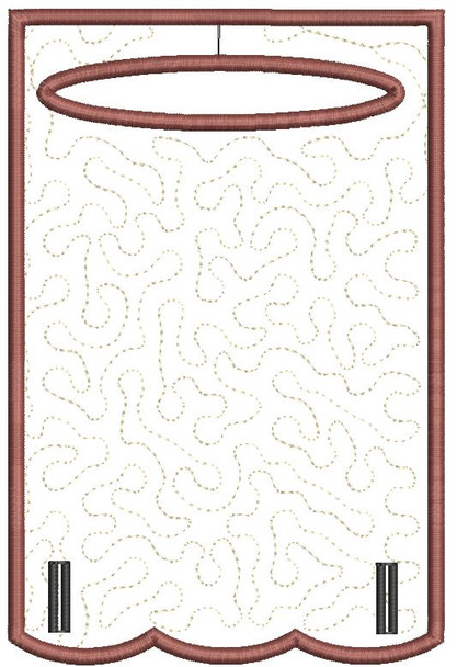 Blank Towel Topper - Fits a 5x7" & 6x10" Hoop - Machine Embroidery Designs