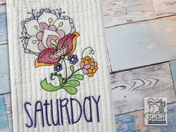 Jacobean - Saturday - Machine Embroidery Designs Jacobean - Saturday - Machine Embroidery Designs