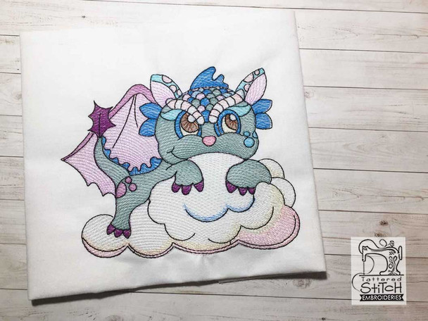 Baby Dragon 2 - Embroidery Designs & Patterns