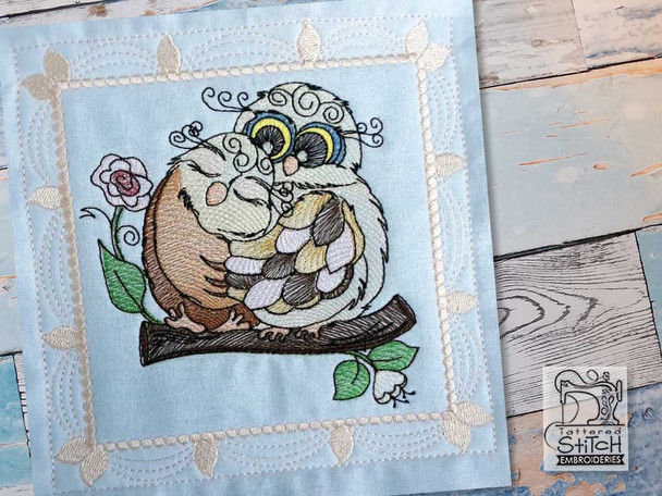 Whimsical Owl Quilt Block #5 - Embroidery Designs & Patterns