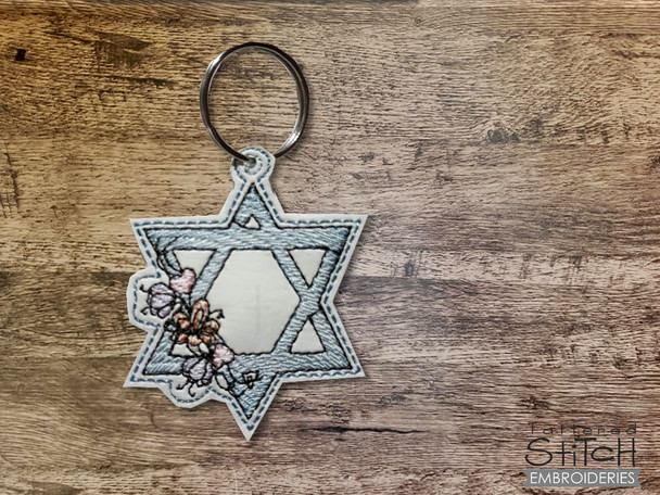 Star of David Charm - Embroidery Designs & Patterns