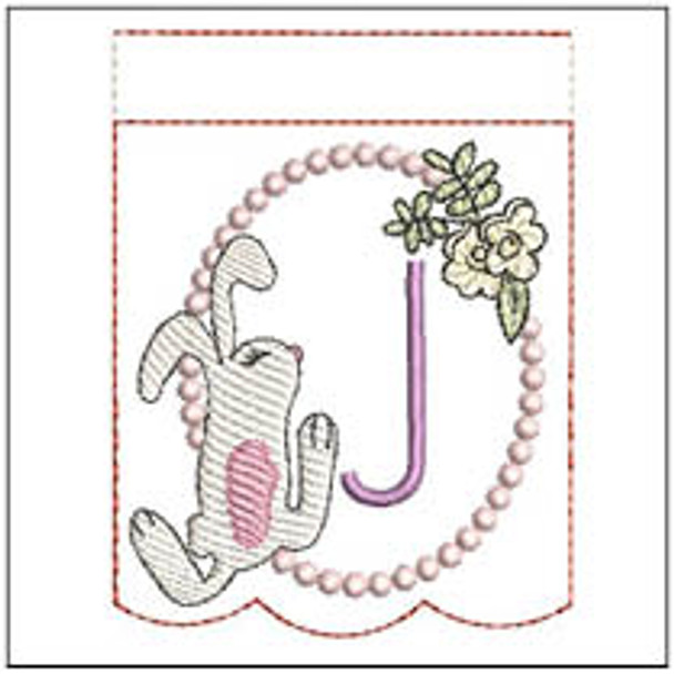 Bunny Bunting ABCs - J - Embroidery Designs & Patterns