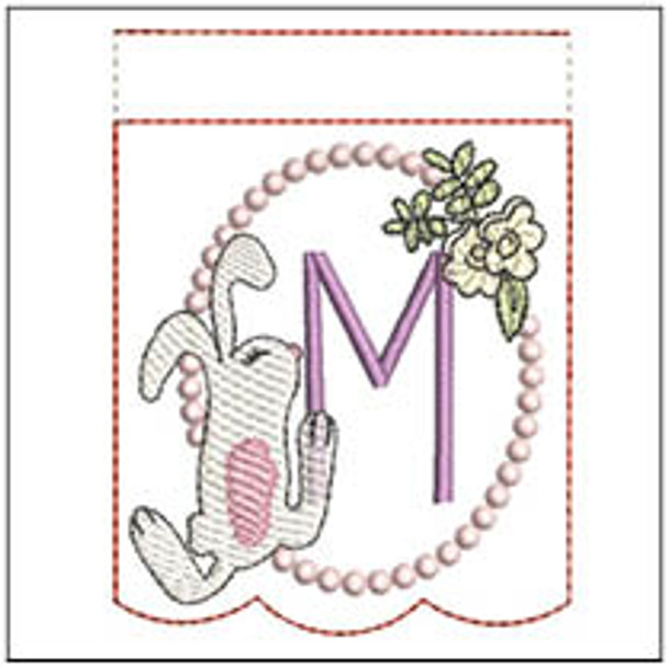 Bunny Bunting ABCs - M - Embroidery Designs & Patterns